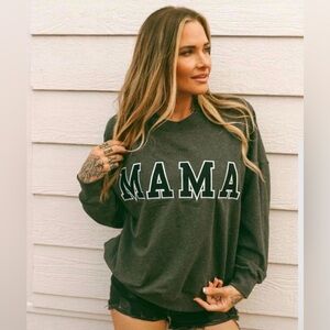 Salty Honey Gray MAMA Sweatshirt